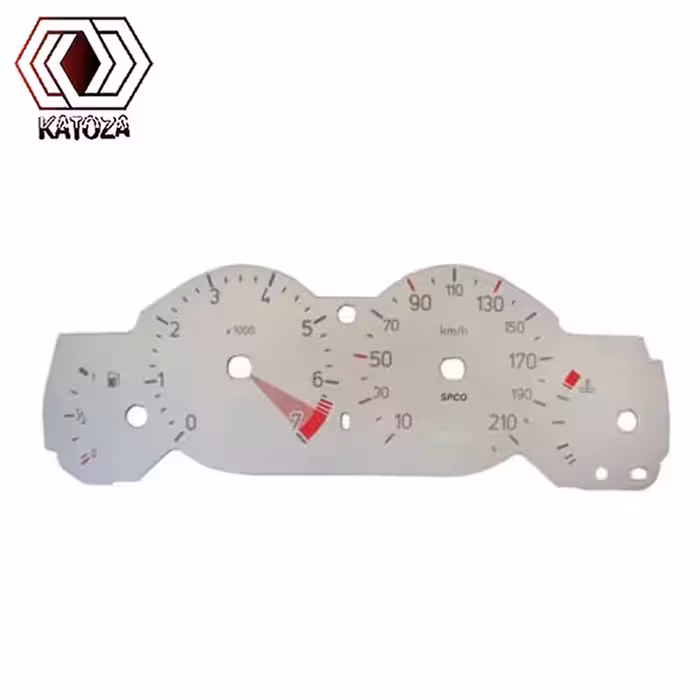 صفحه آمپر 206 صفحه سفید