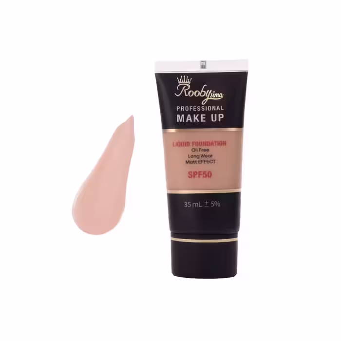 کرم پودر فاقد چربی روبی سیما SPF50 شماره 21 حجم 35 میلی لیتر