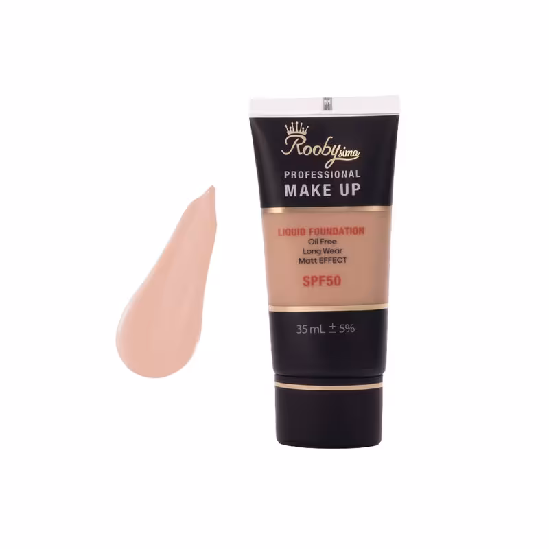 کرم پودر فاقد چربی روبی سیما SPF50 شماره 21 حجم 35 میلی لیتر