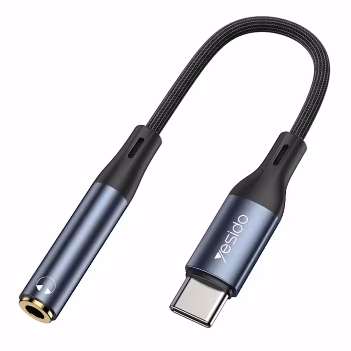 کابل تبدیل USB-C به AUX یسیدو مدل YAU38