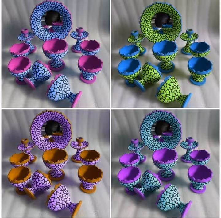 ست هفت سین سفالی کد 10848