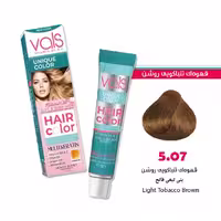 رنگ مو قهوه‌ای تنباکویی روشن والس سری تنباکویی شماره 5.07 Vals