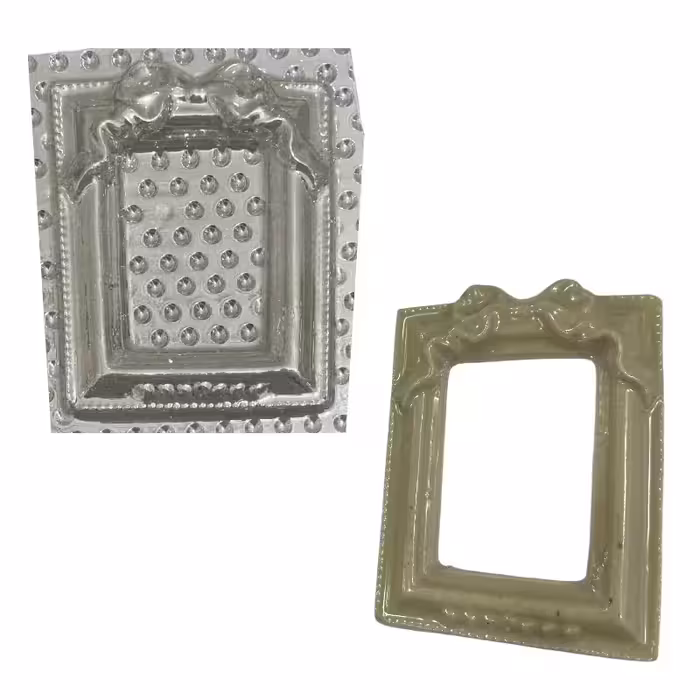 قالب طلقی قاب عکس پاپیون 12 در 9 سانت (جای عکس 7در5)