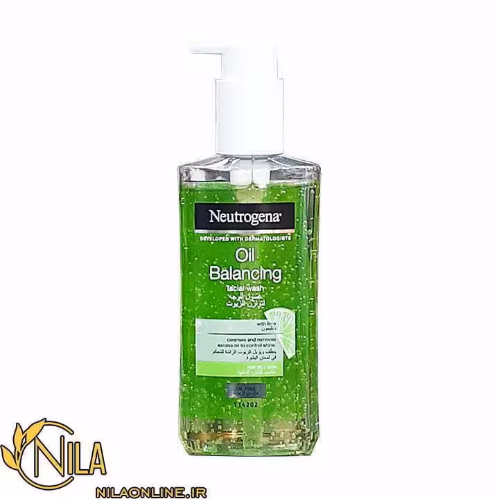 ژل شستشوی صورت کنترل چربی نیتروژنا حاوی لیمو lime حجم 200 میلی لیتر