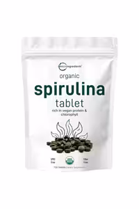 قرص اسپیرولینا Micro Ingredients مقدار 3000 میلی گرم ـ بسته 720 عددی