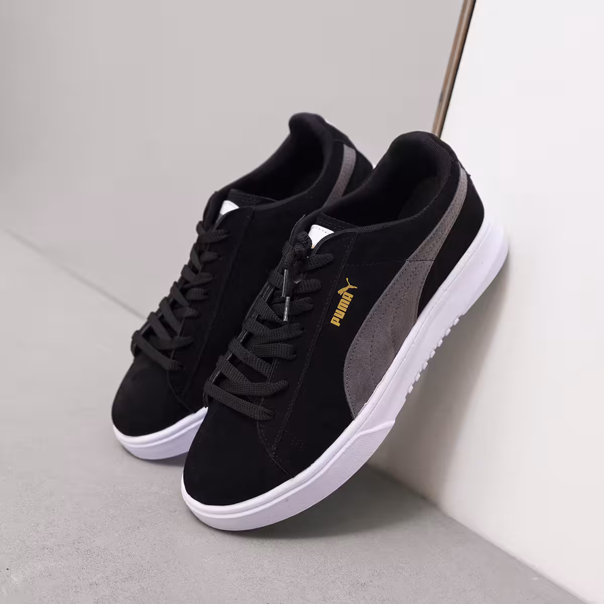 کفش مردانه puma مدل Panju رنگ مشکی طوسی