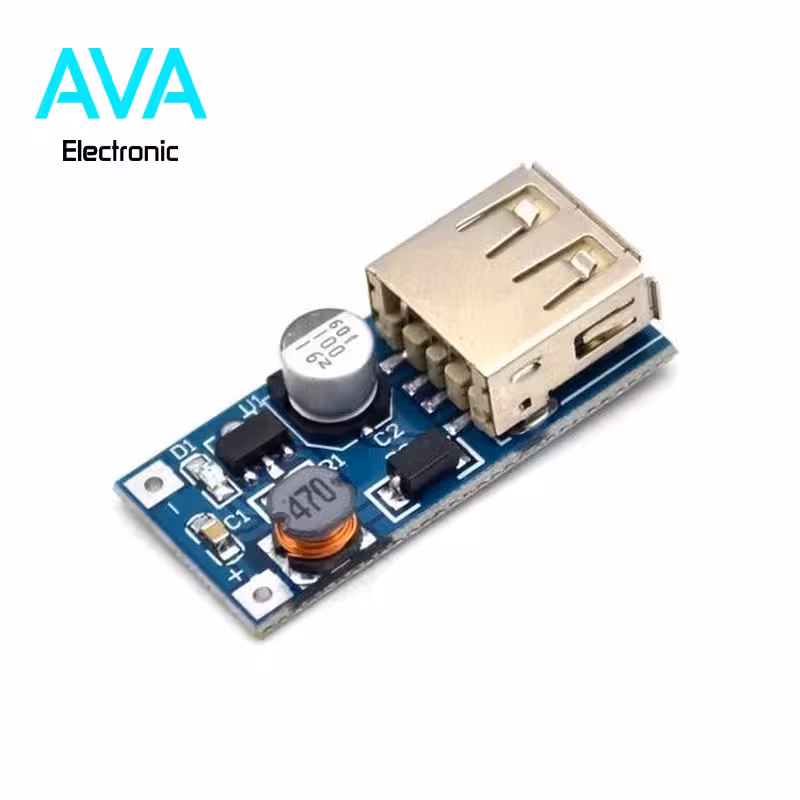 ماژول افزاینده DC به DC دارای خروجی 600mA 5V USB