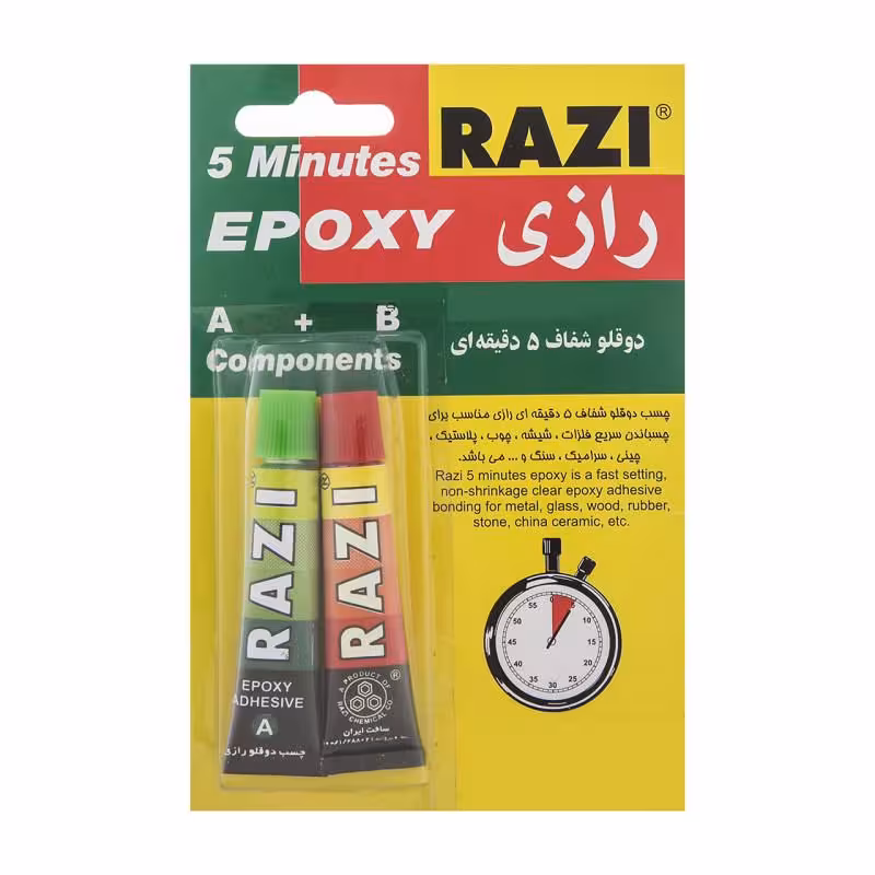 چسب دوقلو رازی شفاف