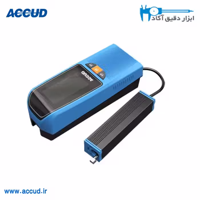زبری سنج دیجیتال (پراب دار مدل ژاپن)دقت 0.1 میکرون Accud (اکیود اتریش) مدل SR400