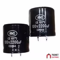 2200UF 100V YTF خازن الکترولیت 108007069