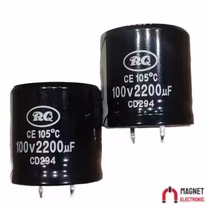 2200UF 100V YTF خازن الکترولیت 108007069