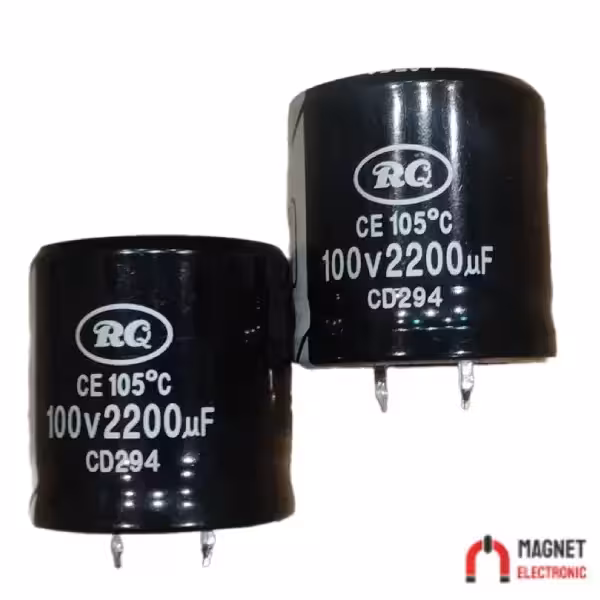 2200UF 100V YTF خازن الکترولیت 108007069