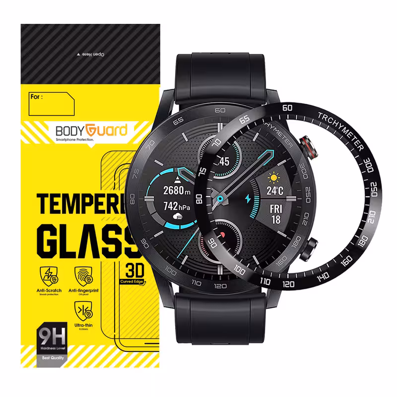 محافظ صفحه نمایش بادیگارد مدل PMMA مناسب برای ساعت هوشمند آنر MagicWatch 2 46 mm