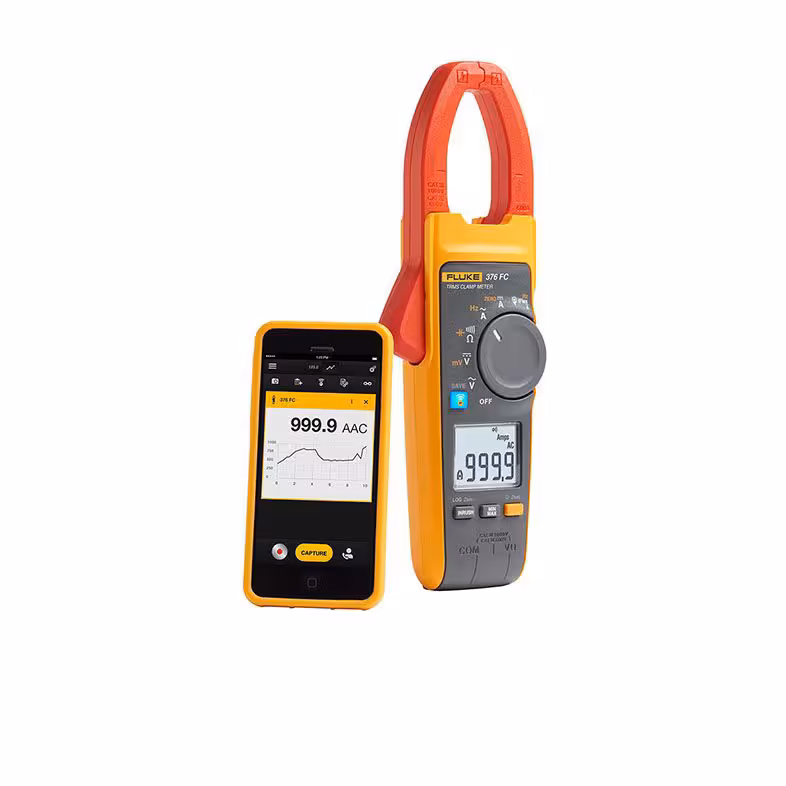 مولتی متر کلمپ فلوک مدل Fluke 376FC True RMS