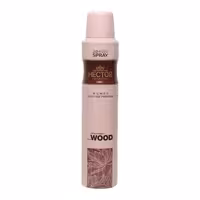 اسپری بدن  هکتور مدل شی وود wood حجم 200 میل