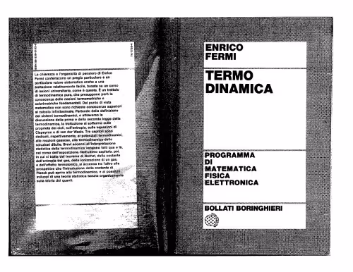 خرید و دانلود نسخه کامل کتاب Termodinamica