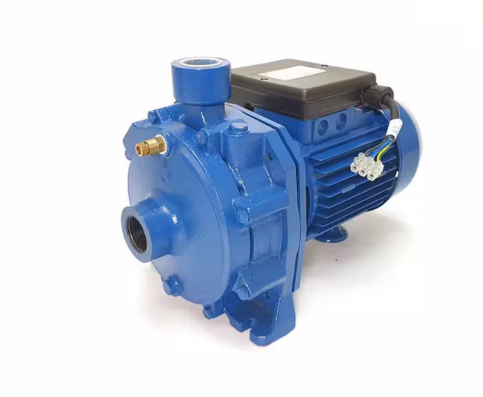 پمپ آب یک اسب دو پروانه چدنی تکفاز ابارا مدل CDA 1.00 M-LOCAL