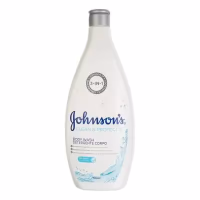 شامپو بدن جانسون مدل مدل Clean Protect 3 رایحه اقیانوسی حجم 750 میلی لیتر