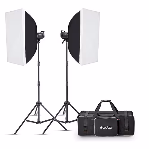 کیت فلاش برند گودکس Godox MS200-V Studio Flash Monolight (2-Light Kit)