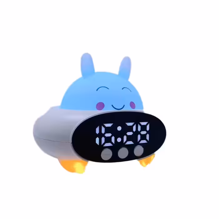 ساعت دیجیتال و چراغ خواب خرگوش بزرگ