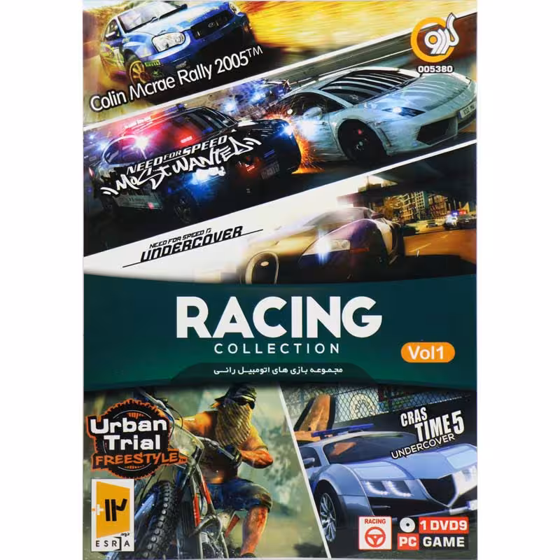 بازی کامپیوتر RACING COLLECTION Vol.1 PC 1DVD9 گردو