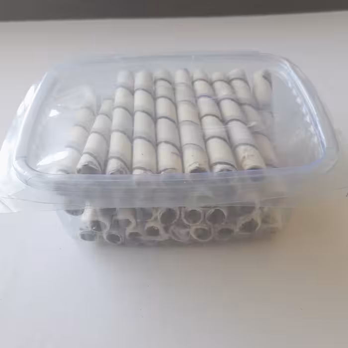 شوکورول کاکائویی دورنگ مارک لاویش.در بسته های 200گرمی.