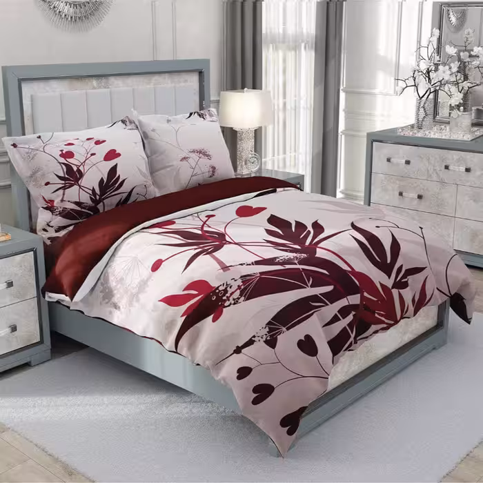 سرویس روتختی چیداری مدل دندلیون دو نفره 6 تکه 160×200