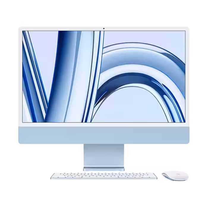 آیمک 24 اینچ 2023 اپل مدل MQR93 | آیمک M3 سفید با حافظه 256 گیگ