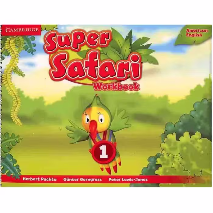 کتاب American Super safari 1 اثر جمعی از نویسندگان انتشارات Cambridge