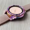 برچسب ماهوت طرح Purple Flower مناسب برای ساعت هوشمند سامسونگ Watch4 Classic 42mm