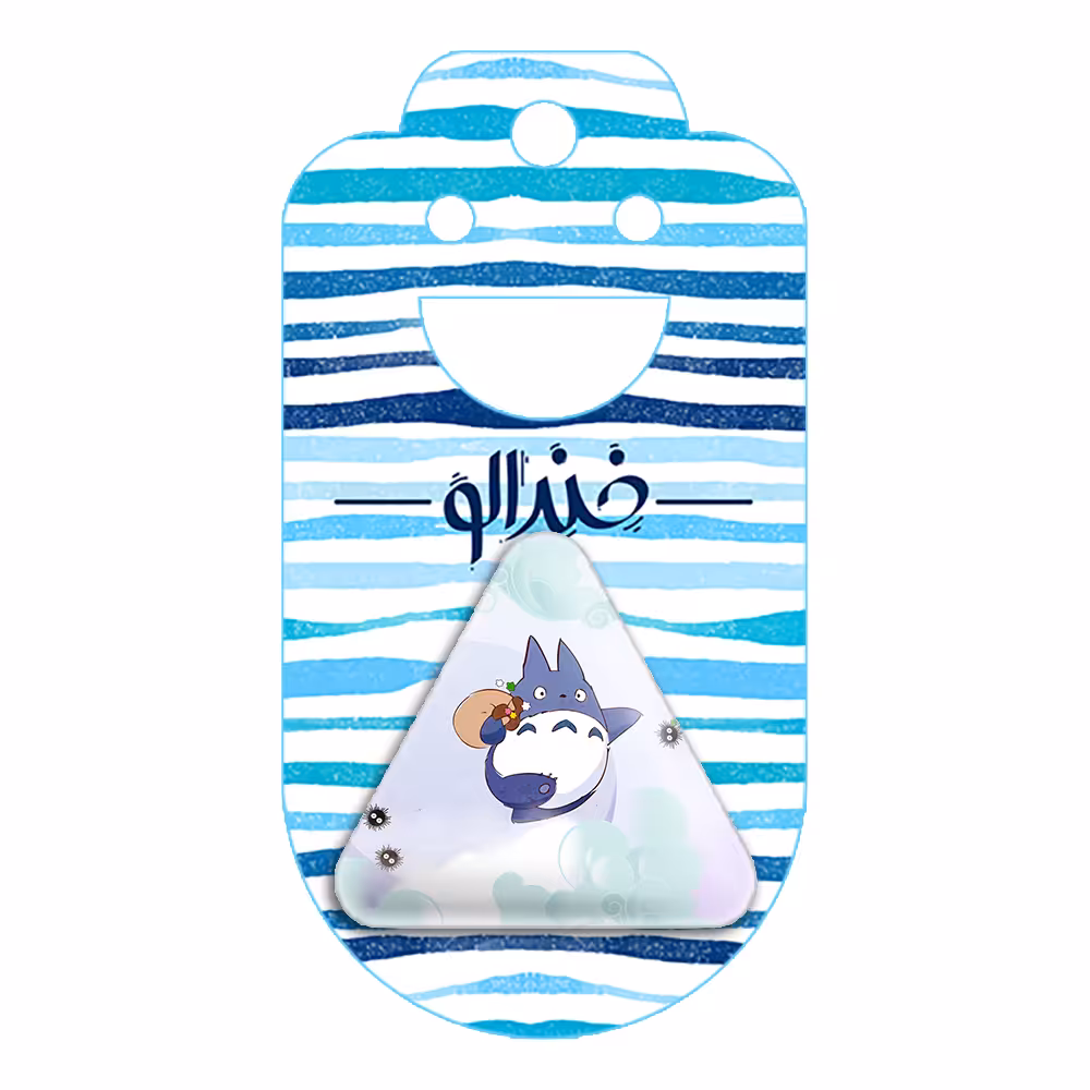 پیکسل خندالو مدل انیمه توتورو طرح مثلثی کد 12813