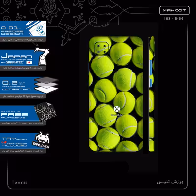 برچسب پوششی ماهوت مدل Tennis-FullSkin مناسب برای گوشی موبایل شیائومی Poco C3