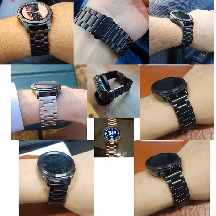 بند گودزیلا مدل 3Rows مناسب برای ساعت هوشمند امیزفیت Bip U Pro