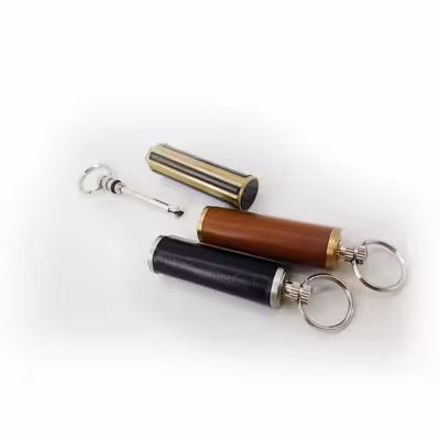 فندک مدل کبریتی طرح چرمی کد DKD-1061