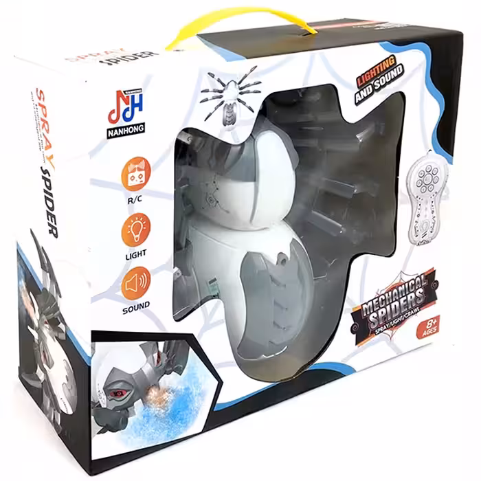 ربات کنترلی مدل عنکبوت دودزا شارژی صدادار کد 128A-30