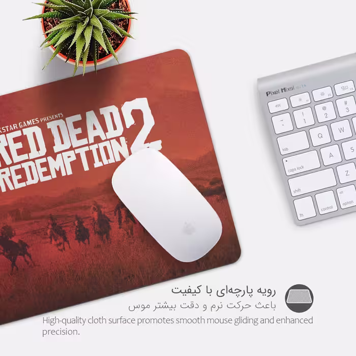 ماوس پد پیکسل میکسل مدل DEAD REDEMPTION 2 کد GARD14