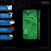 برچسب پوششی ماهوت مدل Green-Printed-Circuit-Board-FullSkin مناسب برای گوشی موبایل اپل iPhone 13