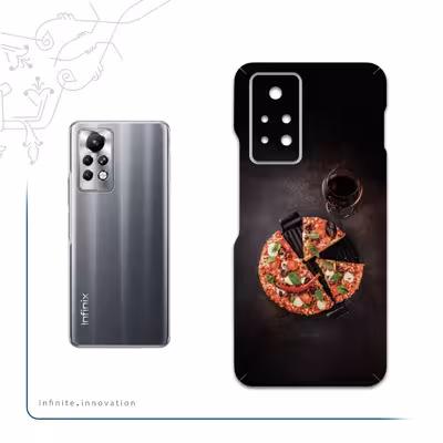 برچسب پوششی ماهوت مدل Pizza مناسب برای گوشی موبایل اینفینیکس Note 11 Pro