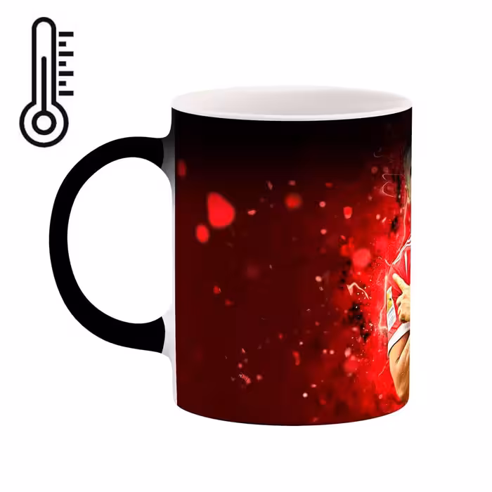 ماگ حرارتی طرح فوتبالیست Robert Lewandowski مدل mgph12893