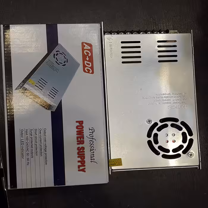 آداپتور سوییچینگ 12 ولت 30 امپر مدل پاور ساپلای