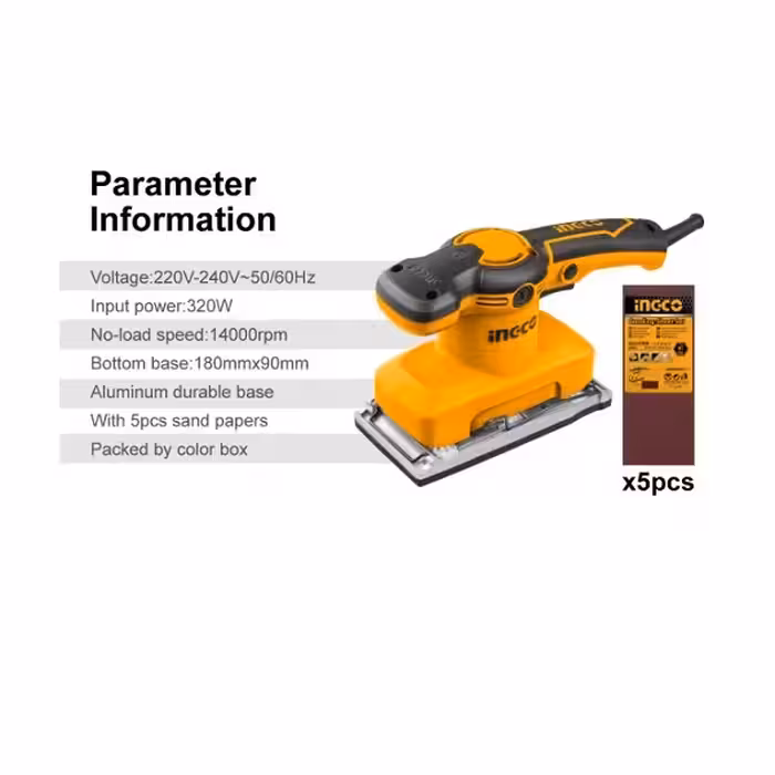 دستگاه سنباده لرزان اینکو مدل FS3208