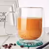 لیوان مدل دوجداره دسته دار کد 301 بسته 4 عددی 