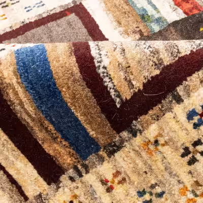 گبه دستباف ذرع و نیم سی پرشیا کد 122169