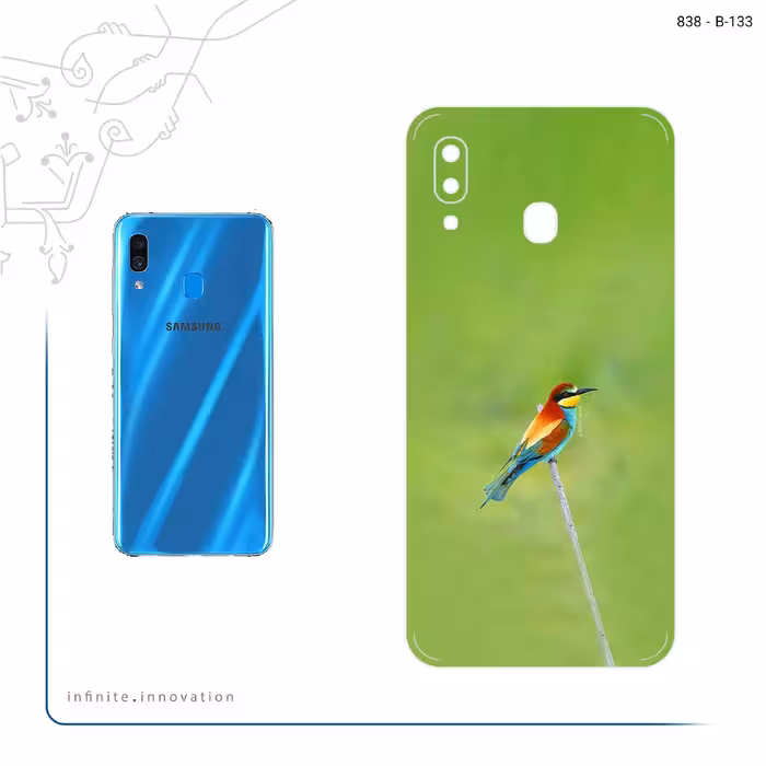 برچسب پوششی ماهوت مدل European bee-eater مناسب برای گوشی موبایل سامسونگ Galaxy A30
