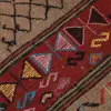 گلیم دستبافت یک و نیم متری مدل سفره کردی کد 40109100