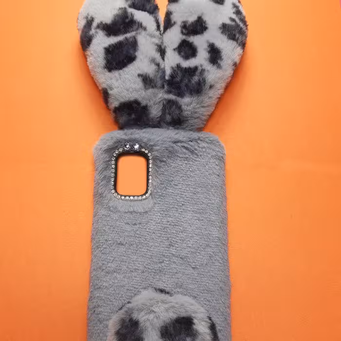 کاور مدل عروسکی طرح خرگوشی پلنگی مناسب برای گوشی موبایل شیائومی Redmi Note 10T 5G