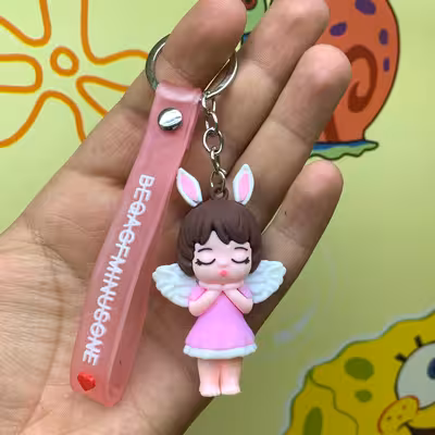 جاکلیدی مدل سیلیکونی طرح فرشته کوچولو