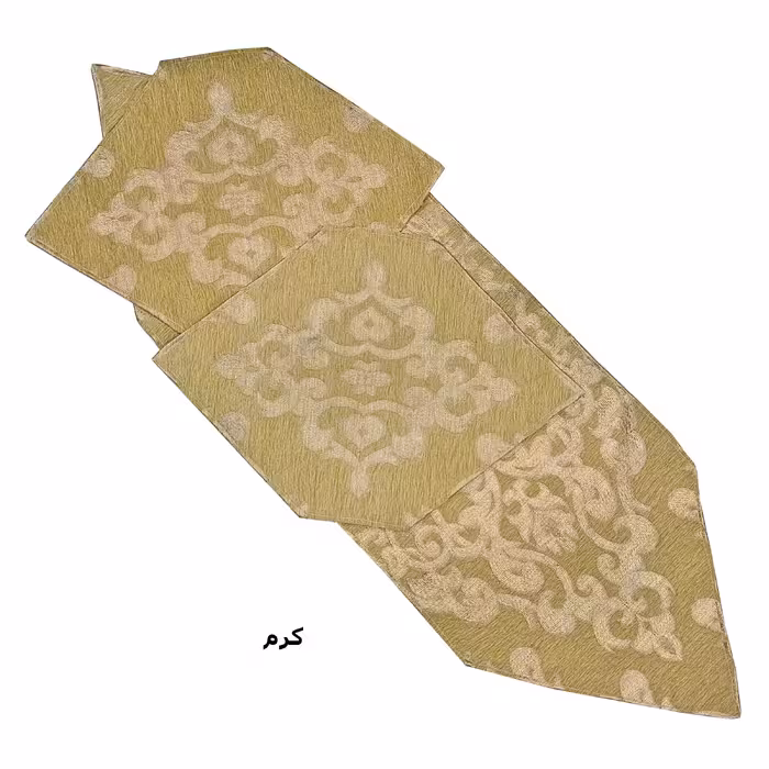 ست سه تکه رومیزی مدل گلستان کد M3-3
