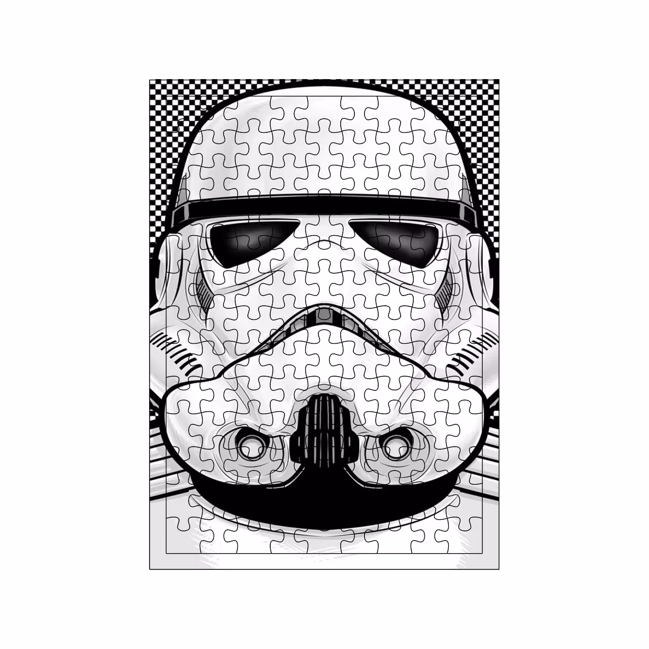 پازل 117 تکه مدل جنگ ستارگان کد 1514