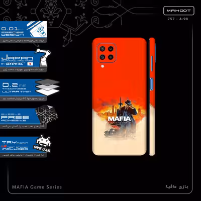 برچسب پوششی ماهوت مدل MAFIA Game Series-FullSkin مناسب برای گوشی موبایل سامسونگ Galaxy M22